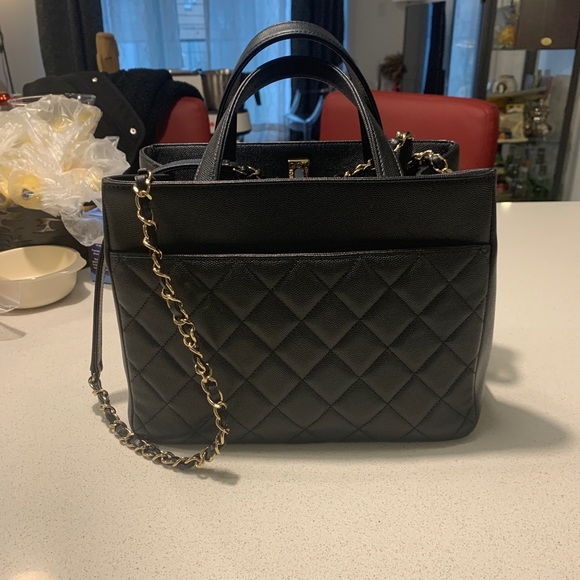 Chanel business affinity shopping bag - Picture 5 of 8